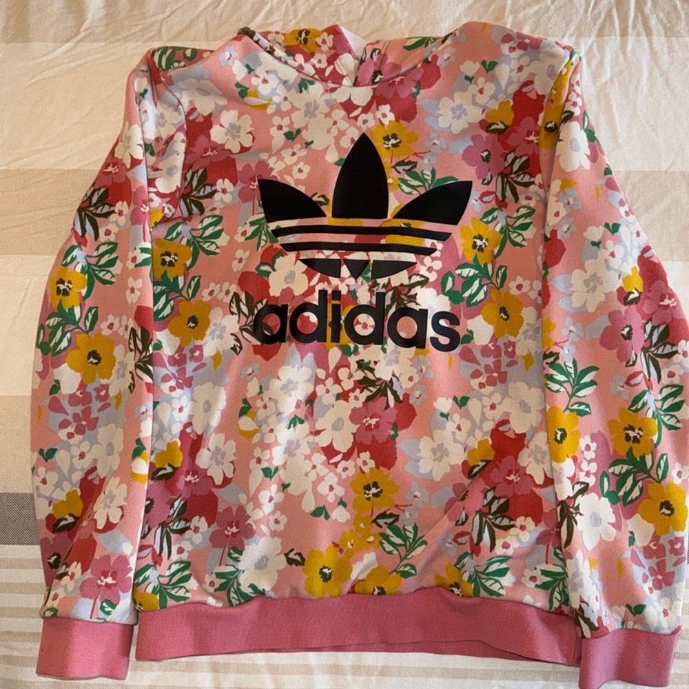 Youth Adidas hooded sweatshirt
